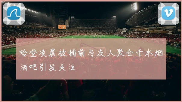 哈登凌晨被捕前与友人聚会于水烟酒吧引发关注